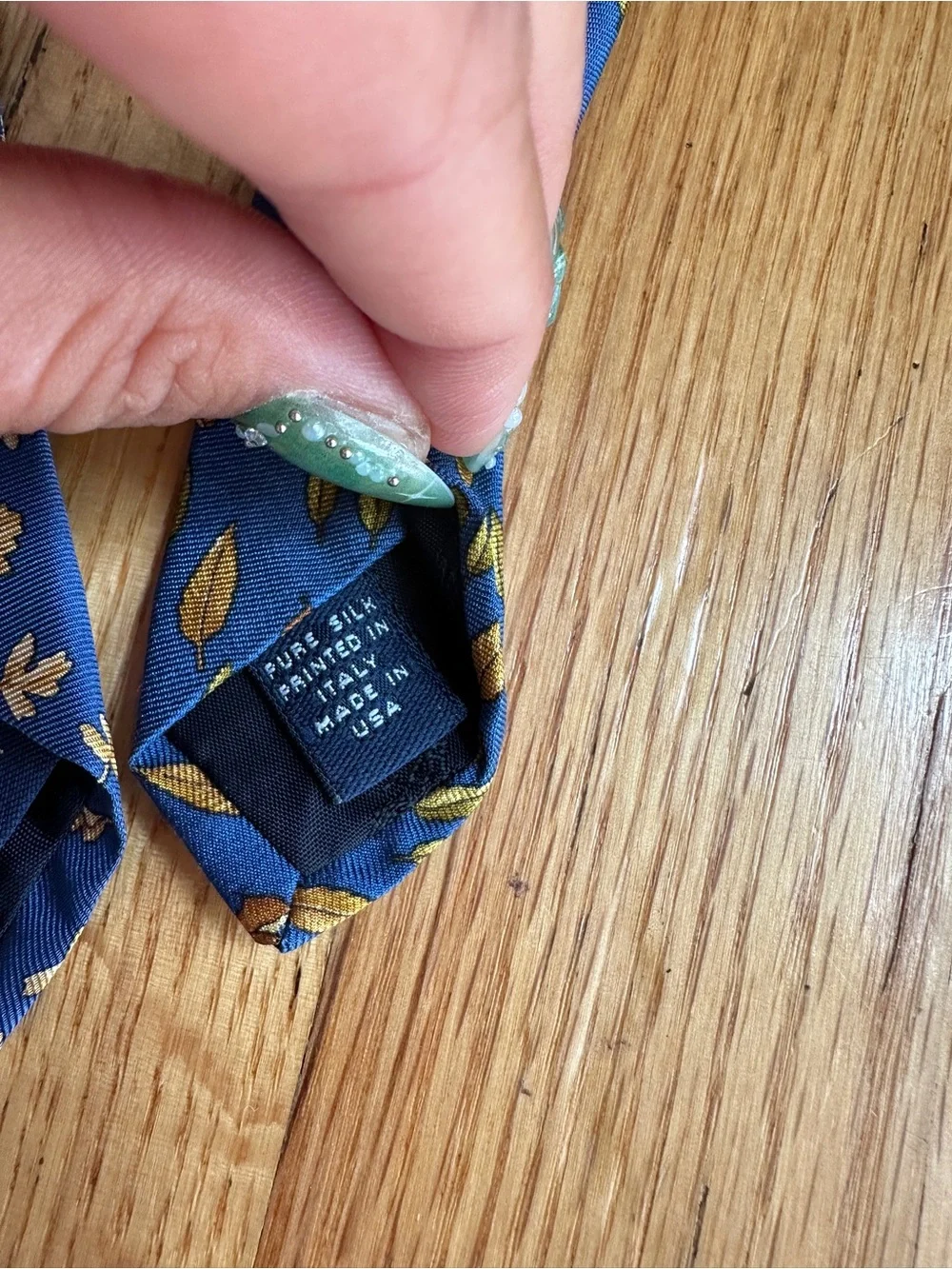 Brooks Brothers Makers 2 Silk Tie Lot Blue Rabbit Acorn Made USA